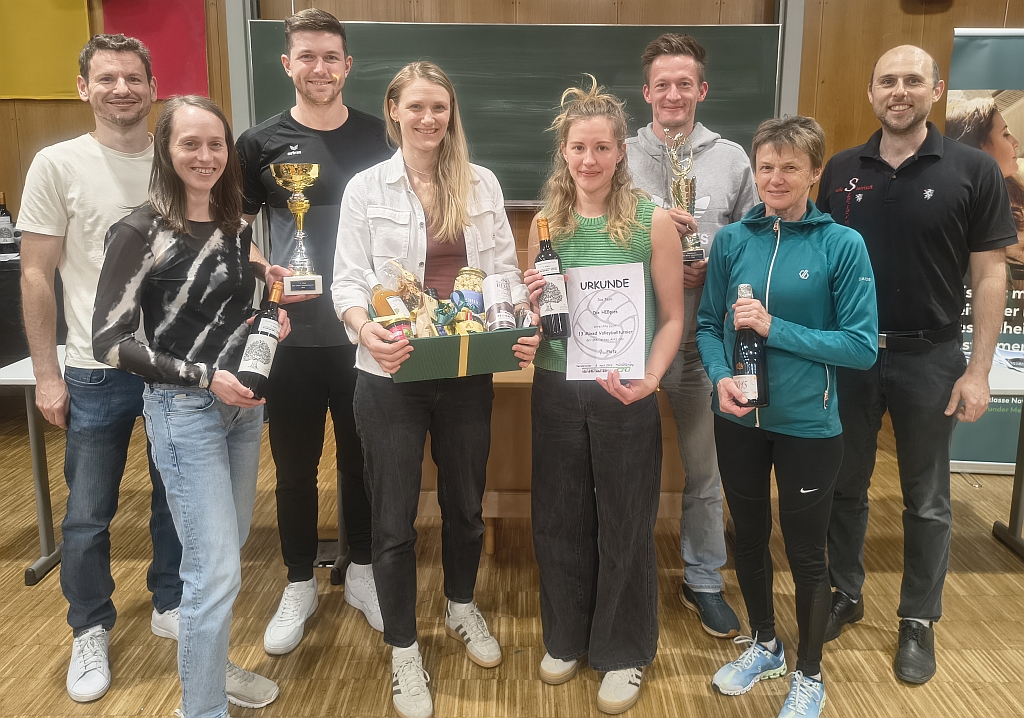 26 Volleyball Siegerehrung